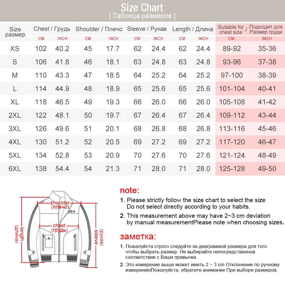 FLAVOR Men's Real Leather Jacket Men Slim Fit Warm Coat Motorcycle Lambskin Standing Collar Genuine Leather Coat