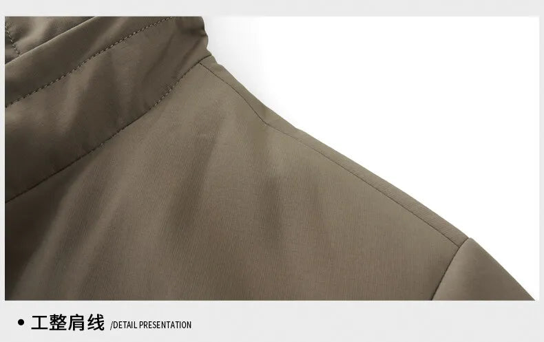 High Quality Men's Hooded Duck Down Jackets Winter Business Casual Windproof Warm Puffer Coat Outwear Thicken Top Parka Clothing