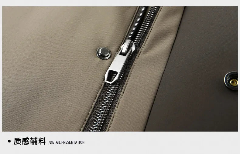 High Quality Men's Hooded Duck Down Jackets Winter Business Casual Windproof Warm Puffer Coat Outwear Thicken Top Parka Clothing