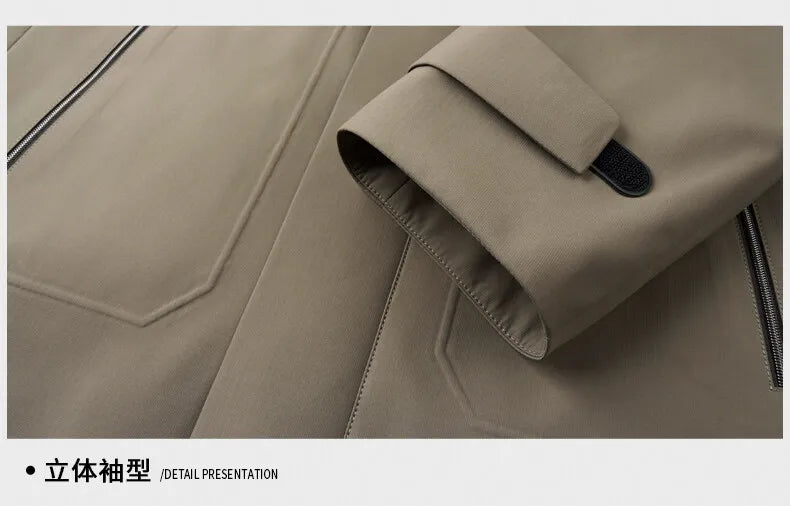 High Quality Men's Hooded Duck Down Jackets Winter Business Casual Windproof Warm Puffer Coat Outwear Thicken Top Parka Clothing