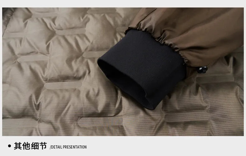 High Quality Men's Hooded Duck Down Jackets Winter Business Casual Windproof Warm Puffer Coat Outwear Thicken Top Parka Clothing