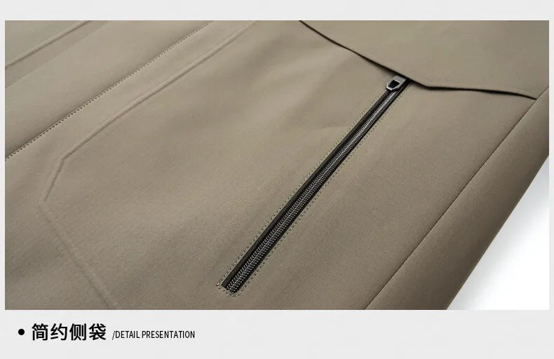 High Quality Men's Hooded Duck Down Jackets Winter Business Casual Windproof Warm Puffer Coat Outwear Thicken Top Parka Clothing