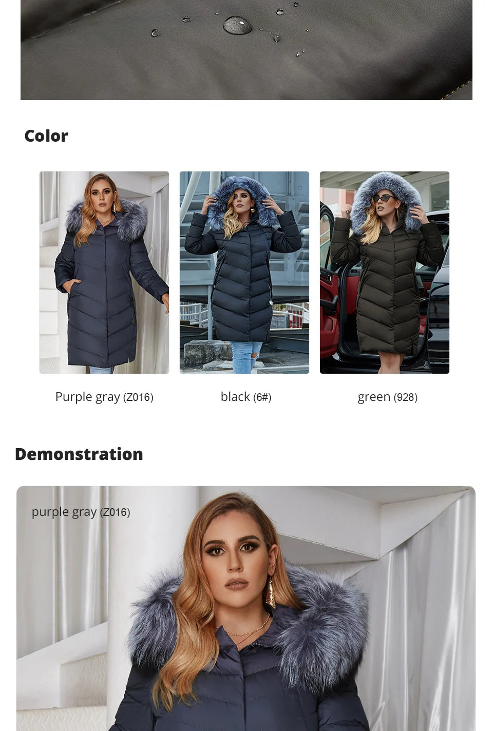 Astrid 2022 Winter New Plus size down jacket women with a fur collar loose clothing outerwear quality women winter coat FR-2160