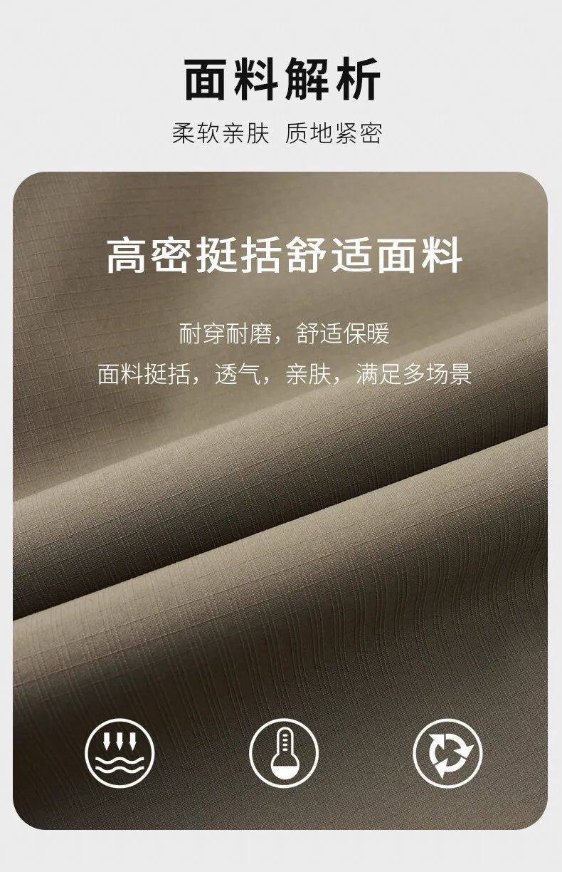 High Quality Men's Hooded Duck Down Jackets Winter Business Casual Windproof Warm Puffer Coat Outwear Thicken Top Parka Clothing