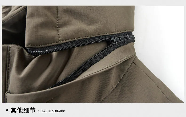 High Quality Men's Hooded Duck Down Jackets Winter Business Casual Windproof Warm Puffer Coat Outwear Thicken Top Parka Clothing